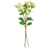 47cm Lucky Berry Bunch x 3 Cream image 0