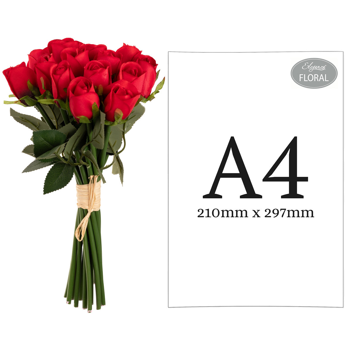 Beatrice Rose Bud Bunch x 15 Red image 1