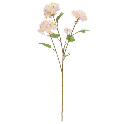 75cm Viburnum Spray x 4 Pink image 0
