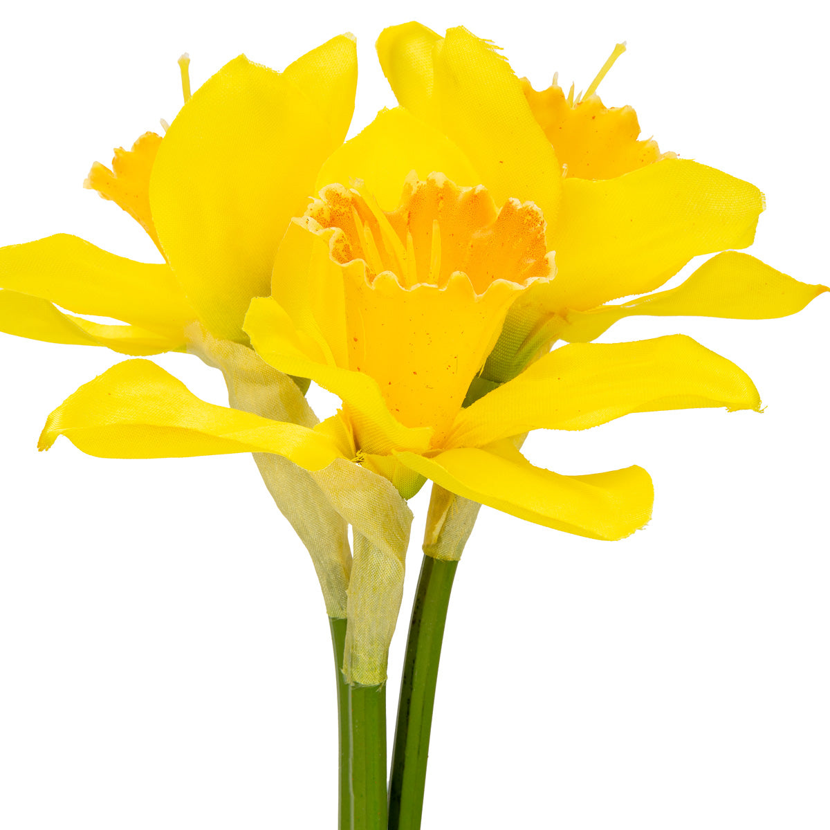 16" Daffodil Bouquet x 3 Heads Yellow image 2
