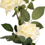 Large Diana Rose Spray x 5 Cream image 1