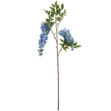 Wisteria Spray x 2 Heads Blue image 0