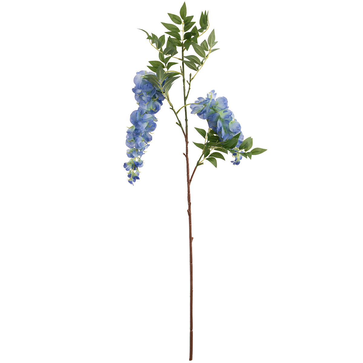 Wisteria Spray x 2 Heads Blue image 0