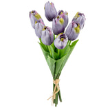 Tulip Bunch x 9 Purple image 1