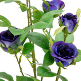 Rose Spray with 6 heads Dark Blue image 1