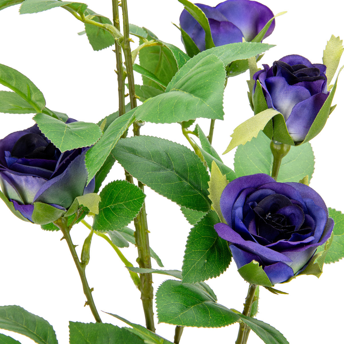 Rose Spray with 6 heads Dark Blue image 1