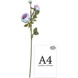Elizabeth Garden Rose Spray x 3 Blue image 2