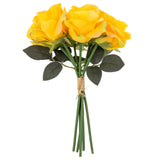 Eugenie Rose Bunch x 6 Orange image 3