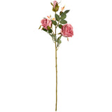 Large Charlotte Rose Spray x 3 Dusky Pink image 0