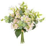 Hand Tied Hydrangea Bunch Light Pink image 1