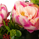 Peony Eucalyptus Bush 49cm 2 Tone Cerise image 1