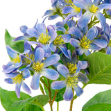 Vernicia Flower Spray x 2 Lavender/Blue image 1