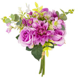 Hand Tied Rose Dahlia Bunch Lilac image 1