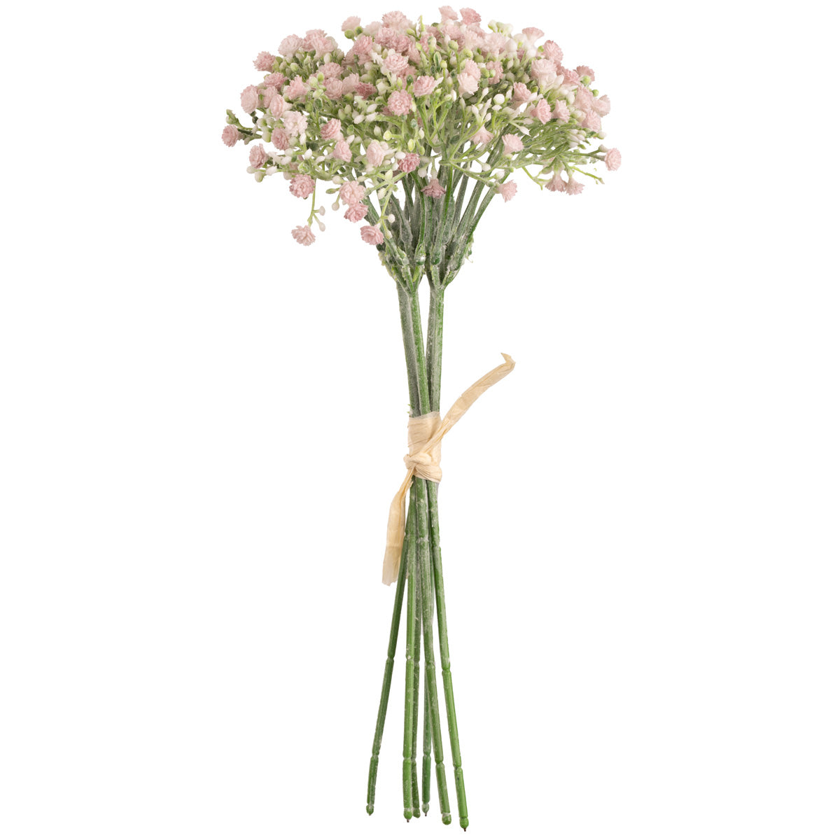 Mini Open Gypsophilia with Bud Bunch x 6 Pastel Pink 31 cm image 0
