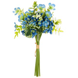 Hand Tied Hydrangea Bunch Blue image 0