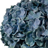 Large Head Hydrangea Blue Green 92cm image 2