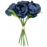 Princess Peony Bunch x 6 Navy Blue image 1