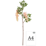 Wisteria Spray x 2 Heads Pink image 1