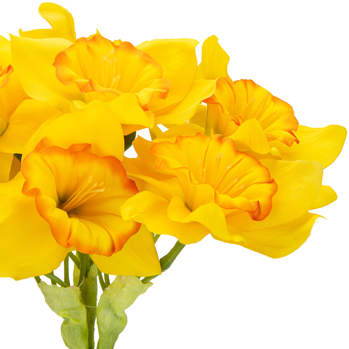 16" Daffodil Bouquet x 9 Heads Yellow image 1