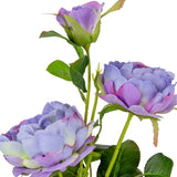 70cm Rose Spray x 3 Lavender image 1