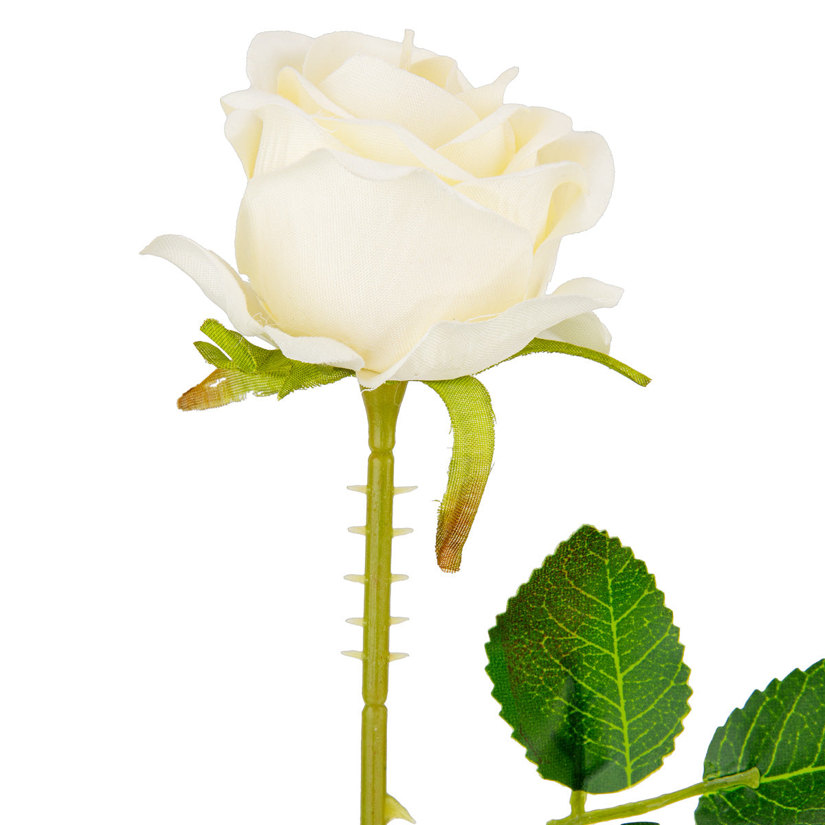Gabriella Single Rose Cream 53cm image 1