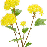 75cm Viburnum Spray x 4 Yellow image 1