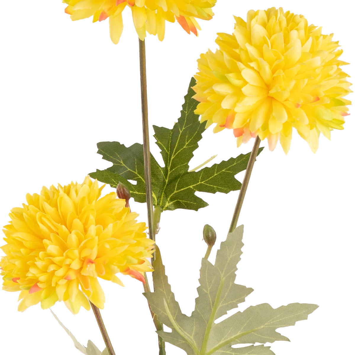 Catherine Chrysanthemum Spray x 3 Yellow image 2