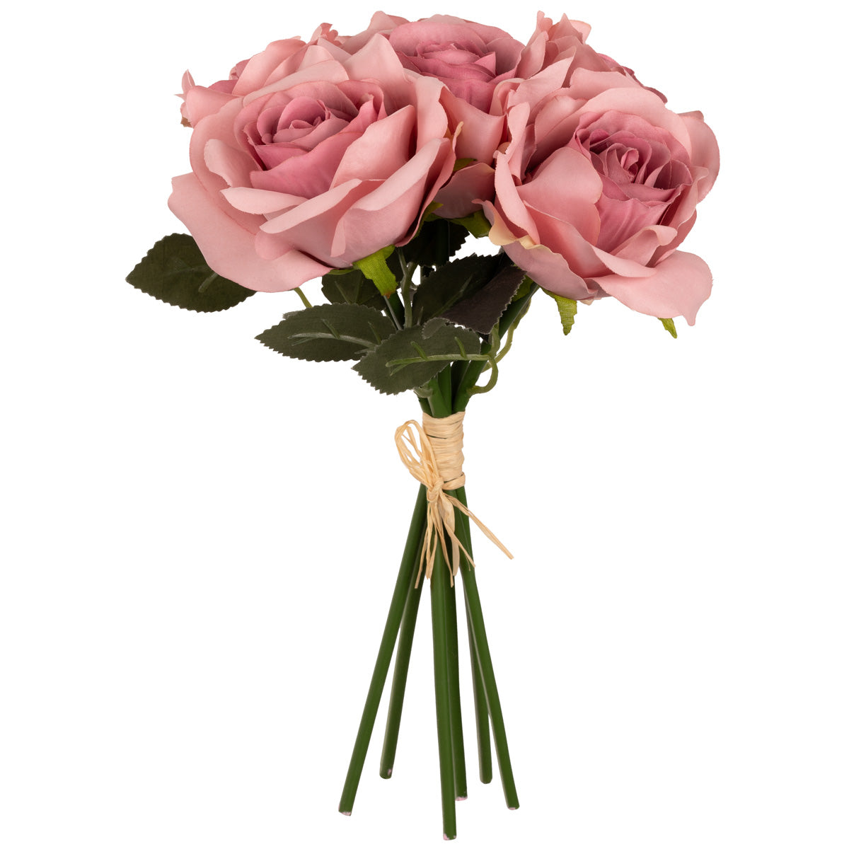 Eugenie Rose Bunch x 6 Dusky Pink image 0
