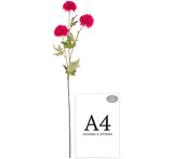 Catherine Chrysanthemum Spray x 3 Dark Pink image 1