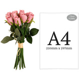 Beatrice Rose Bud Bunch x 15 Dusky Pink image 1
