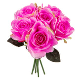 Eugenie Rose Bunch x 6 Bright Pink image 2