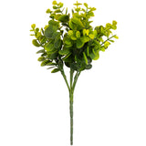 Plastic Eucalyptus Bush Small Sage Green image 0