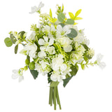 Hand Tied Hydrangea Bunch White image 1