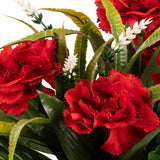 Carnation 40cm Bush Red image 1