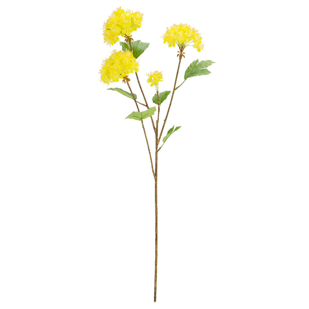 75cm Viburnum Spray x 4 Yellow image 0