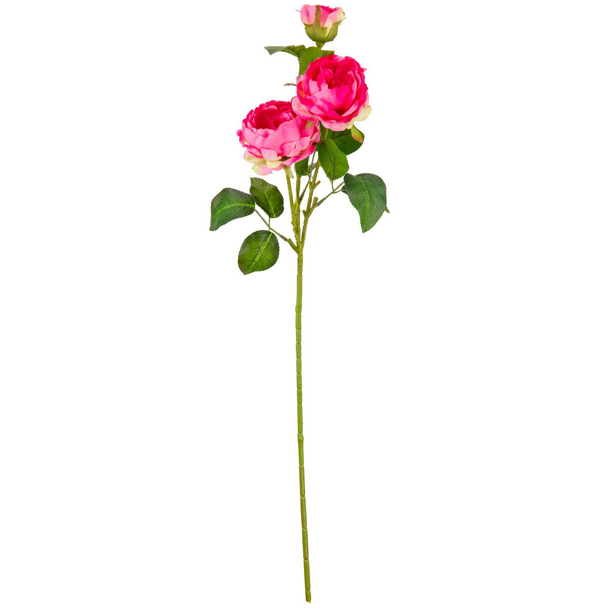 70cm Rose Spray x 3 Bright Pink image 0